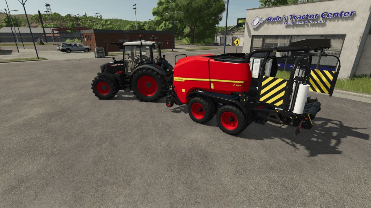 Прес-підбирач Round Balers Plus для Farming Simulator 25
