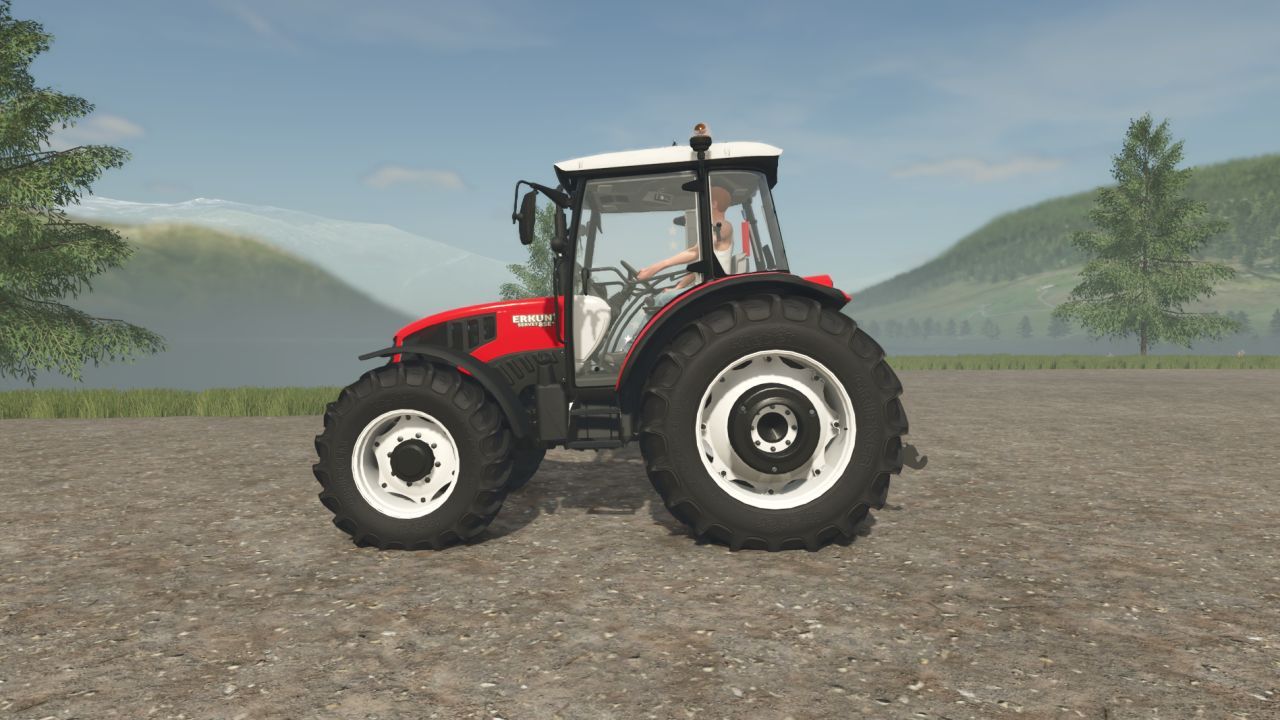 Трактор Erkunt Servet 85+ Lüks для Farming Simulator 25