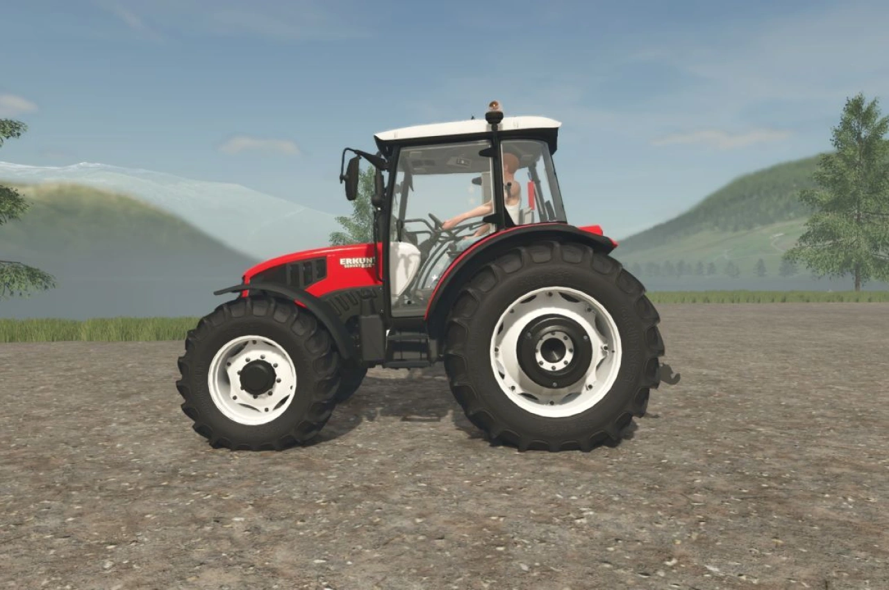 Трактор Erkunt Servet 85+ Lüks для Farming Simulator 25