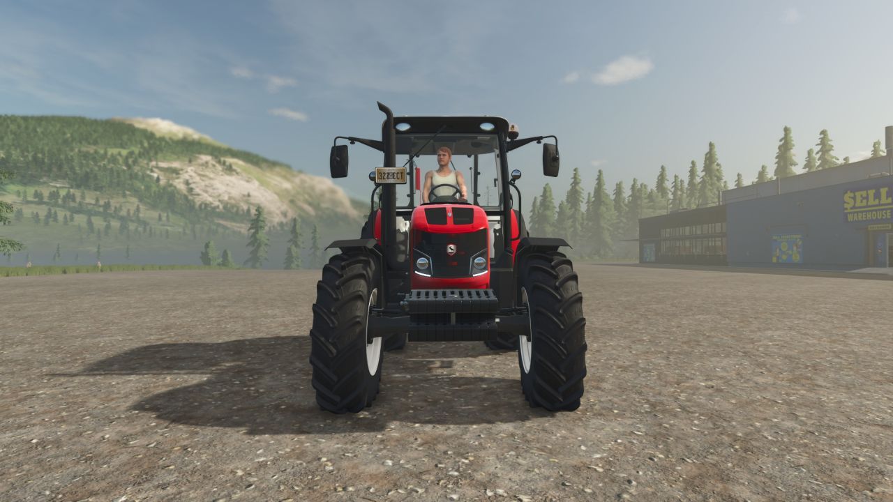 Трактор Erkunt Servet 85+ Lüks для Farming Simulator 25
