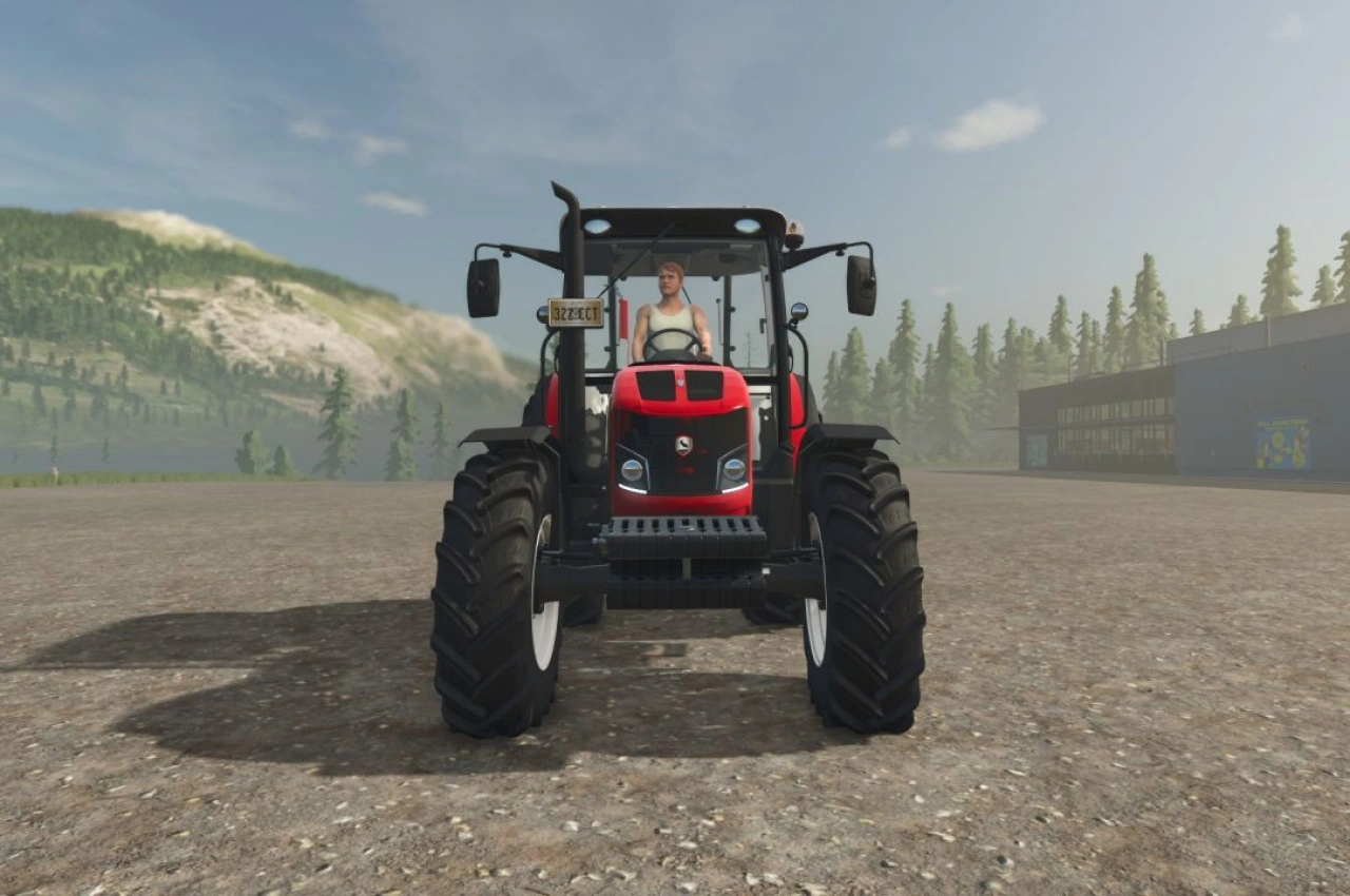 Трактор Erkunt Servet 85+ Lüks для Farming Simulator 25