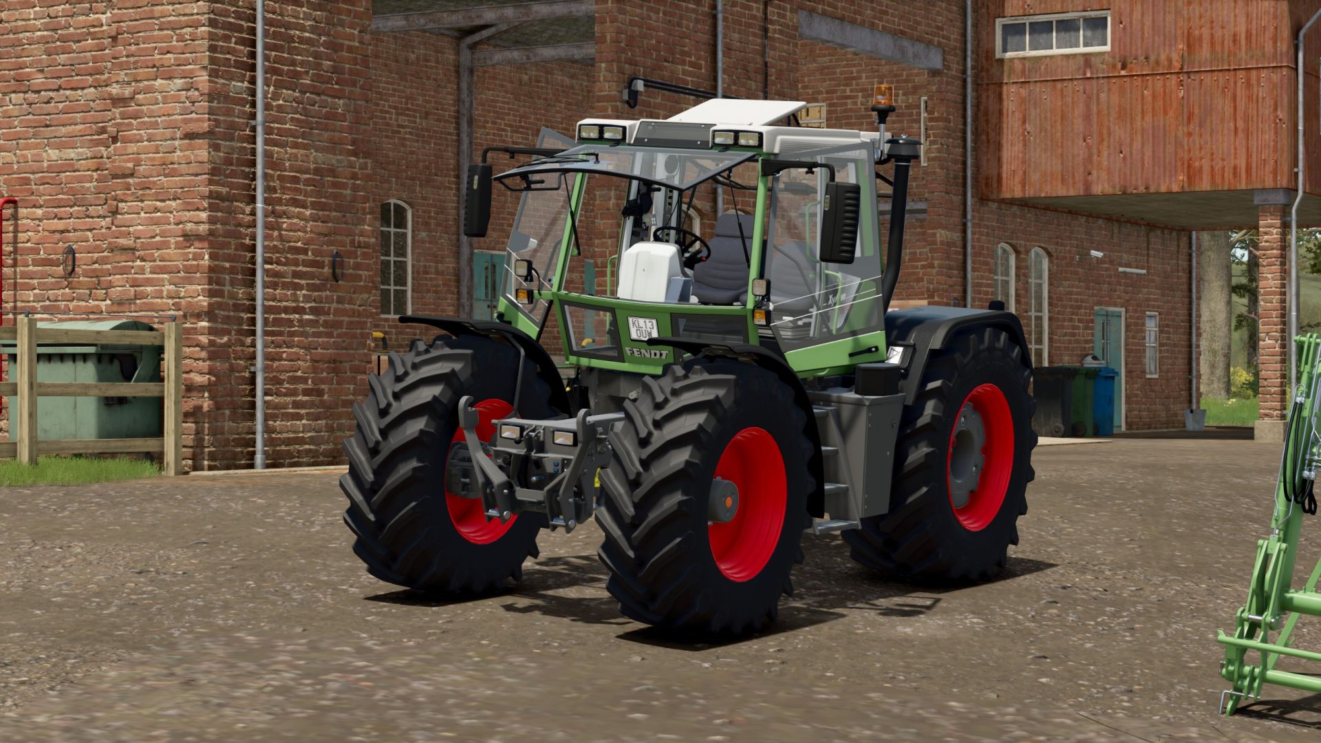 Mod Fendt Xylon 524 für Farming Simulator 25