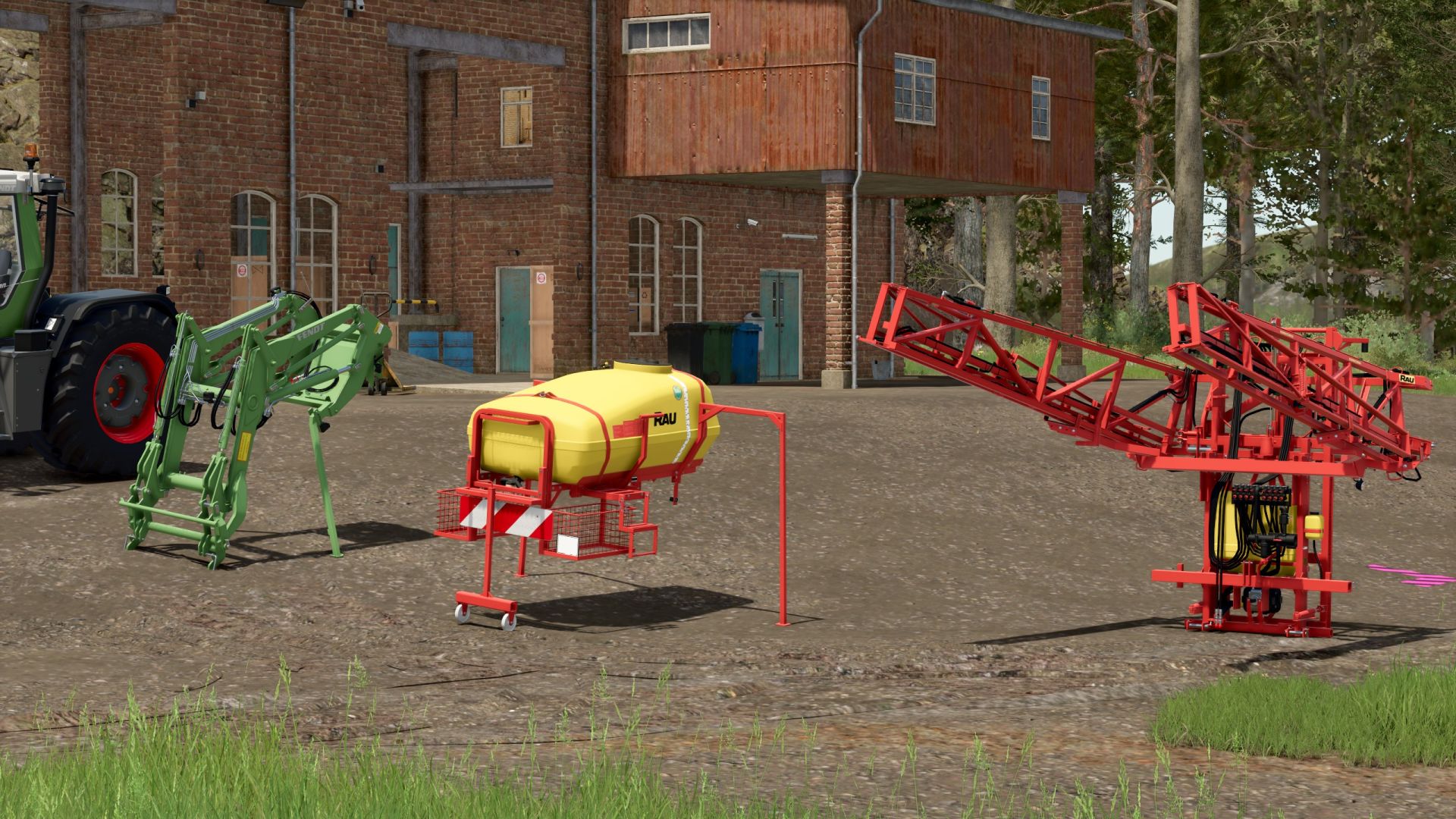 Mod Fendt Xylon 524 do Farming Simulator 25 - Zrzuty ekranu