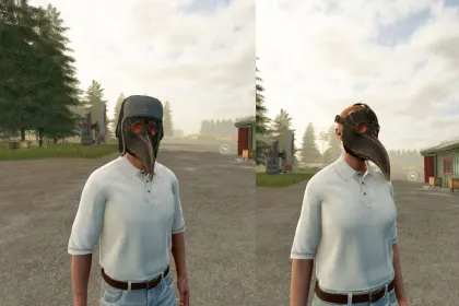 Pestmaske (WCA) für Farming Simulator 25