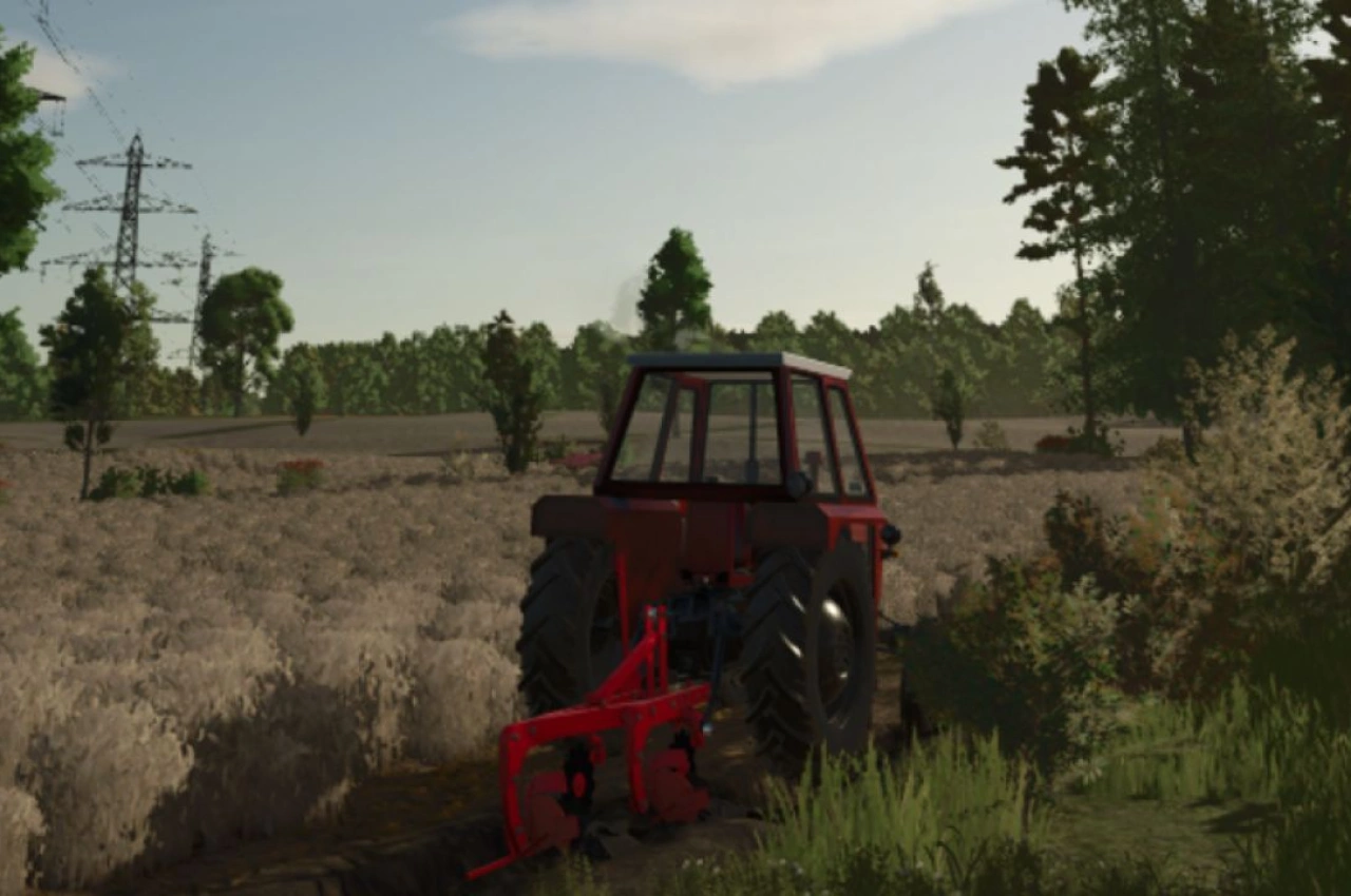 Трактор IMT 533 для Farming Simulator 25