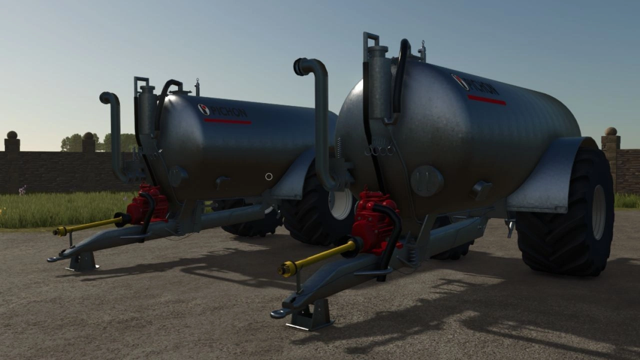 Розкидач гною Pichon 2050 для Farming Simulator 25