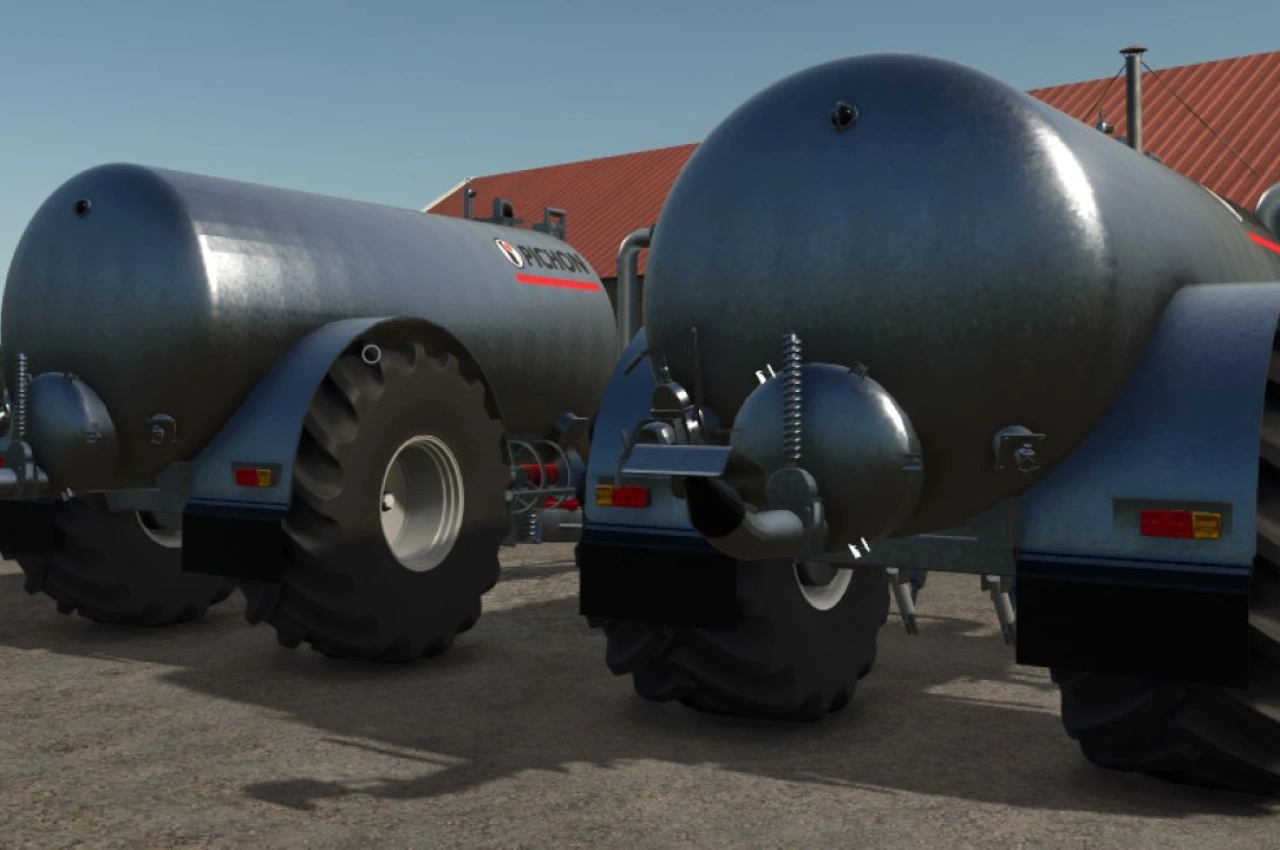 Розкидач гною Pichon 2050 для Farming Simulator 25