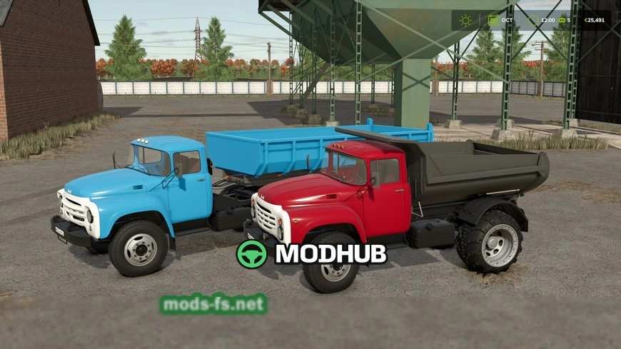 Мод на Легендарний Грузовик ZIL-130 B1 для FS25