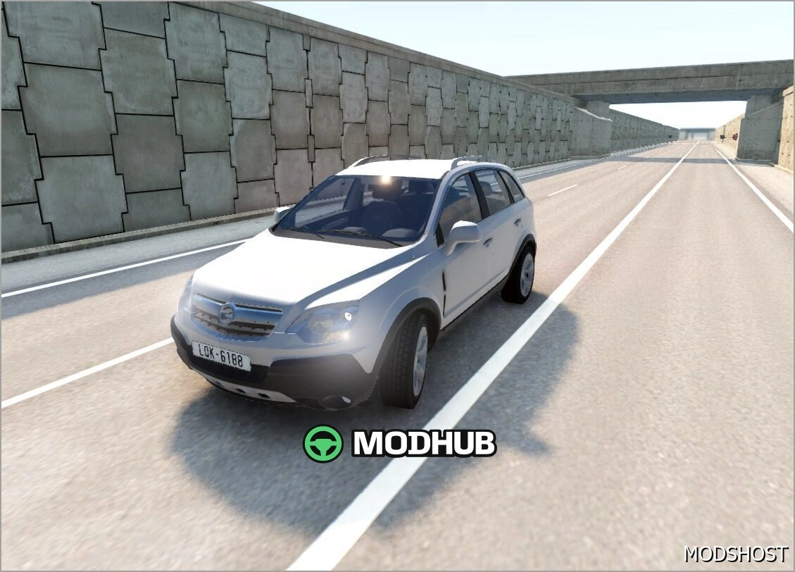 Автомобіль Opel Antara 2009 для BeamNG.drive