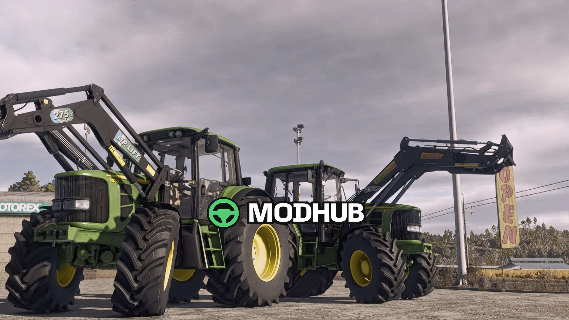 Mod für Traktoren John Deere 6030 v10021 für Landwirtschafts-Simulator 25