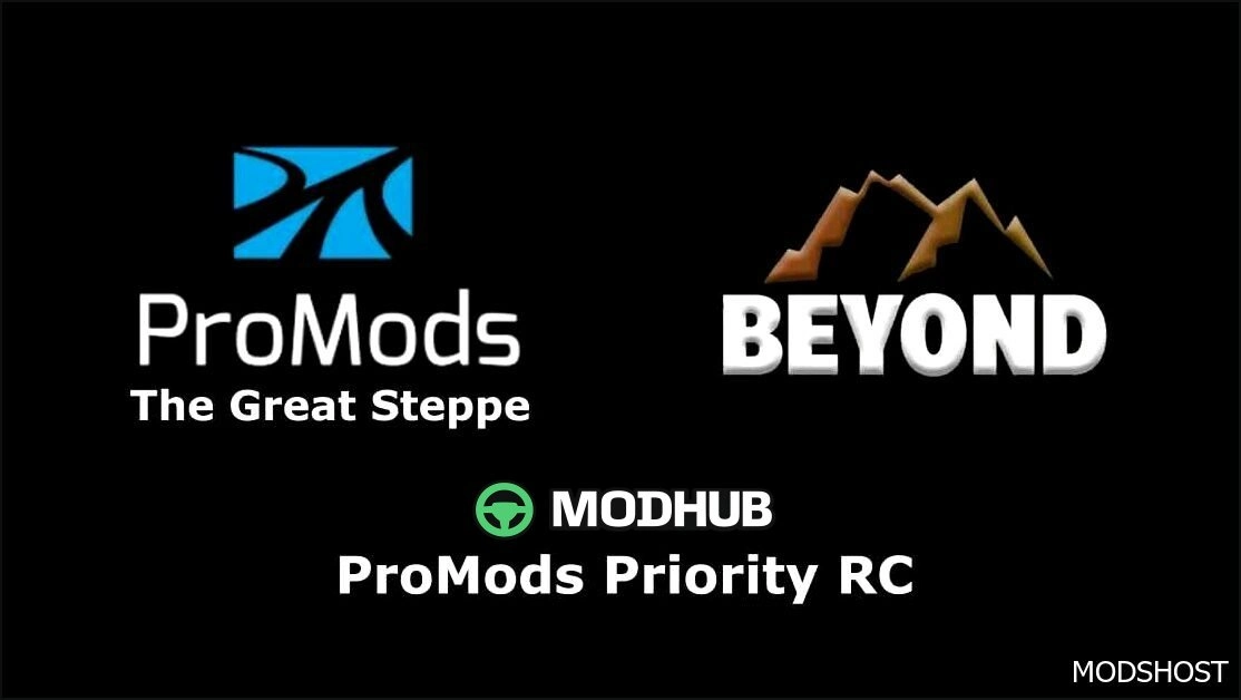 Карта Promods The Great Steppe – Beyond Connector для Euro Truck Simulator 2