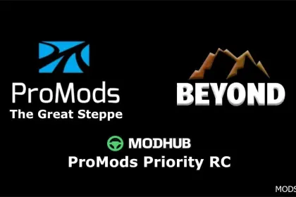 Map Promods The Great Steppe – Beyond Connector for Euro Truck Simulator 2