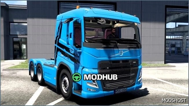 Вантажівка Volvo FM/FMX 2022 V1.5 для Euro Truck Simulator 2