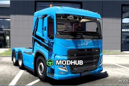 Truck Volvo FM/FMX 2022 V1.5 for Euro Truck Simulator 2