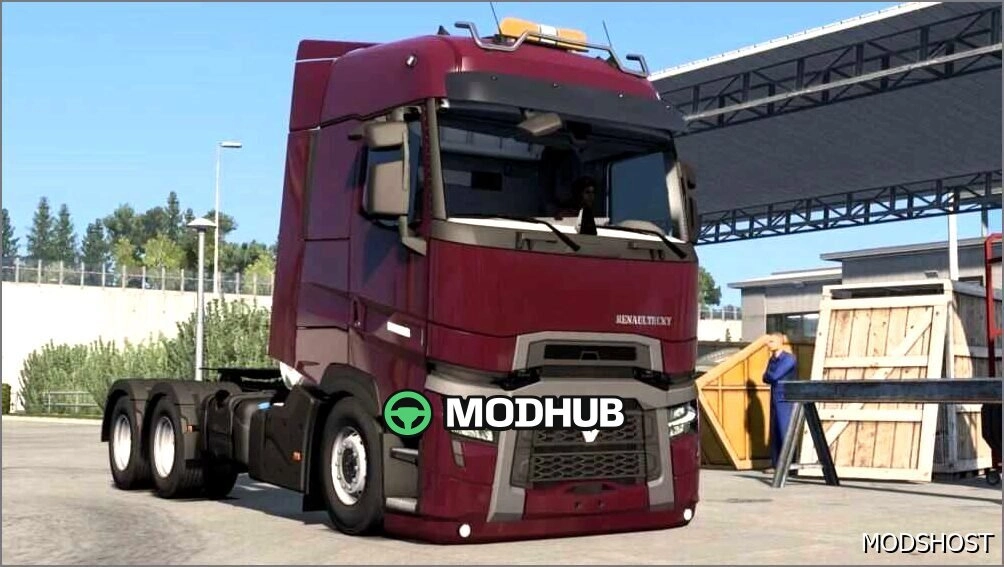 Вантажівка Renault Tecky для Euro Truck Simulator 2