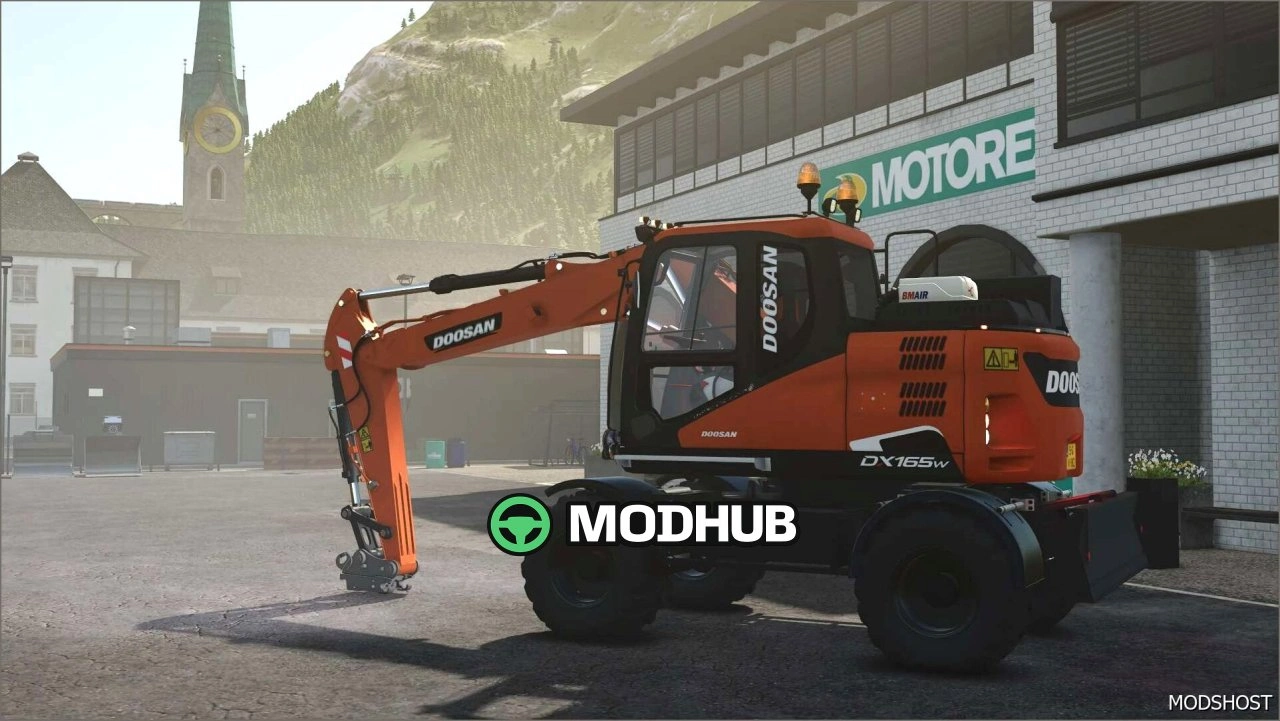 Екскаватор Doosan FS25 для Farming Simulator 25