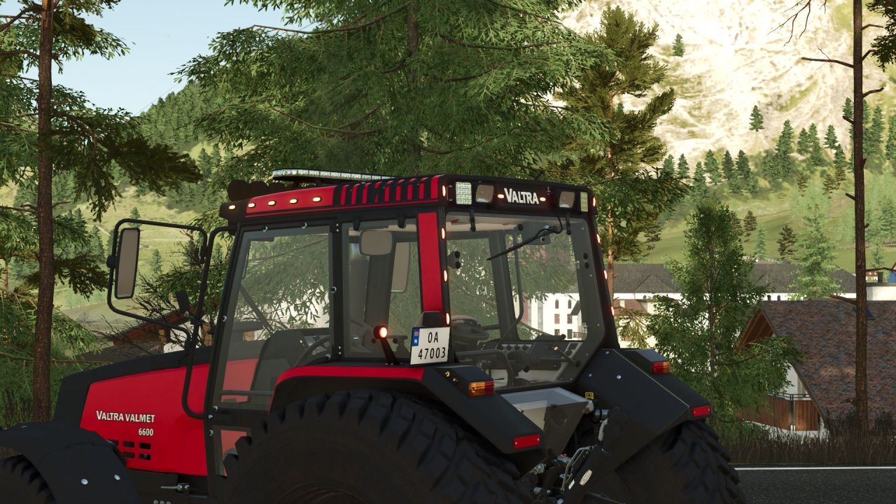 Трактор Valtra Valmet 6600 для Farming Simulator 25