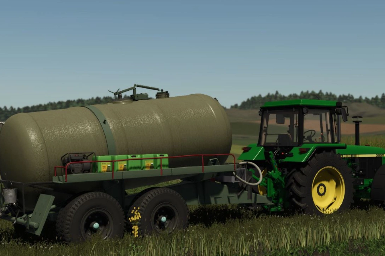 Танк HTS-80 Old з бензиновим насосом для Farming Simulator 25