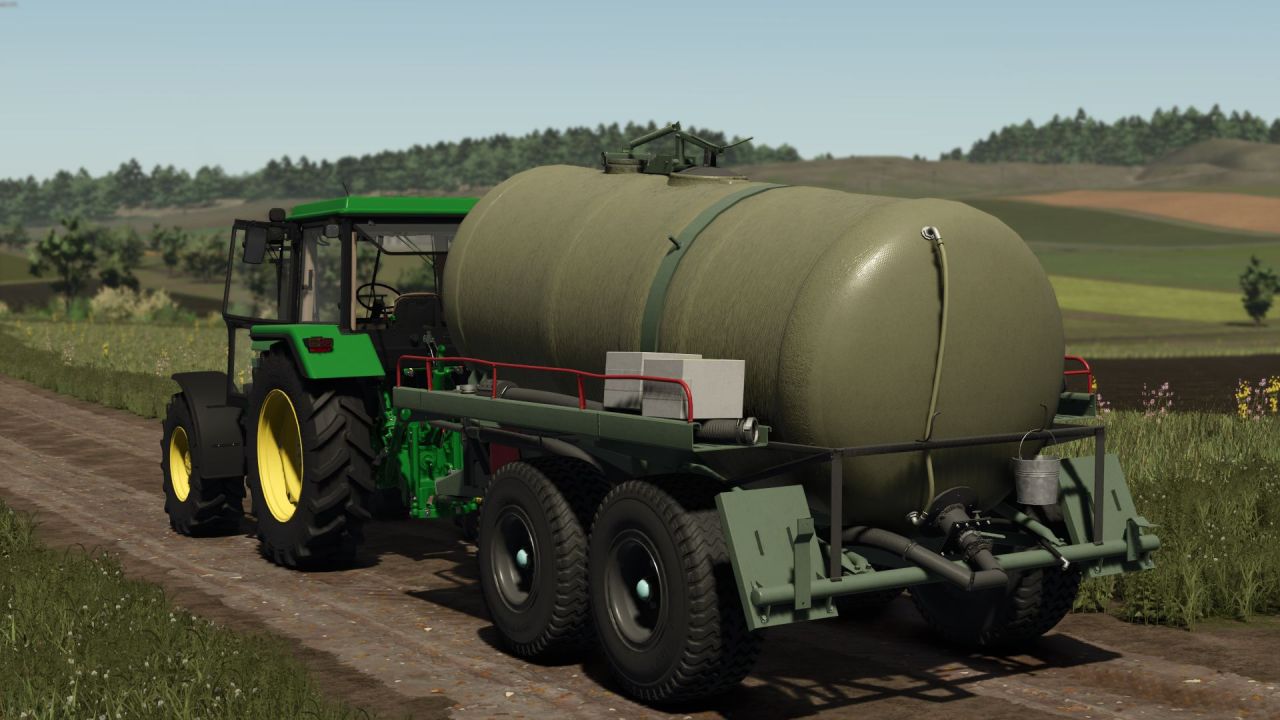 Tank HTS-80 Old with Gas Powered Pump for Farming Simulator 25