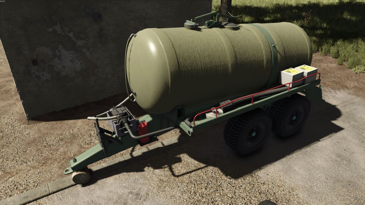Tank HTS-80 Old with Gas Powered Pump for Farming Simulator 25