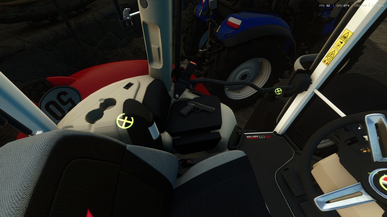 Трактор Massey Ferguson 7S Series для Farming Simulator 25