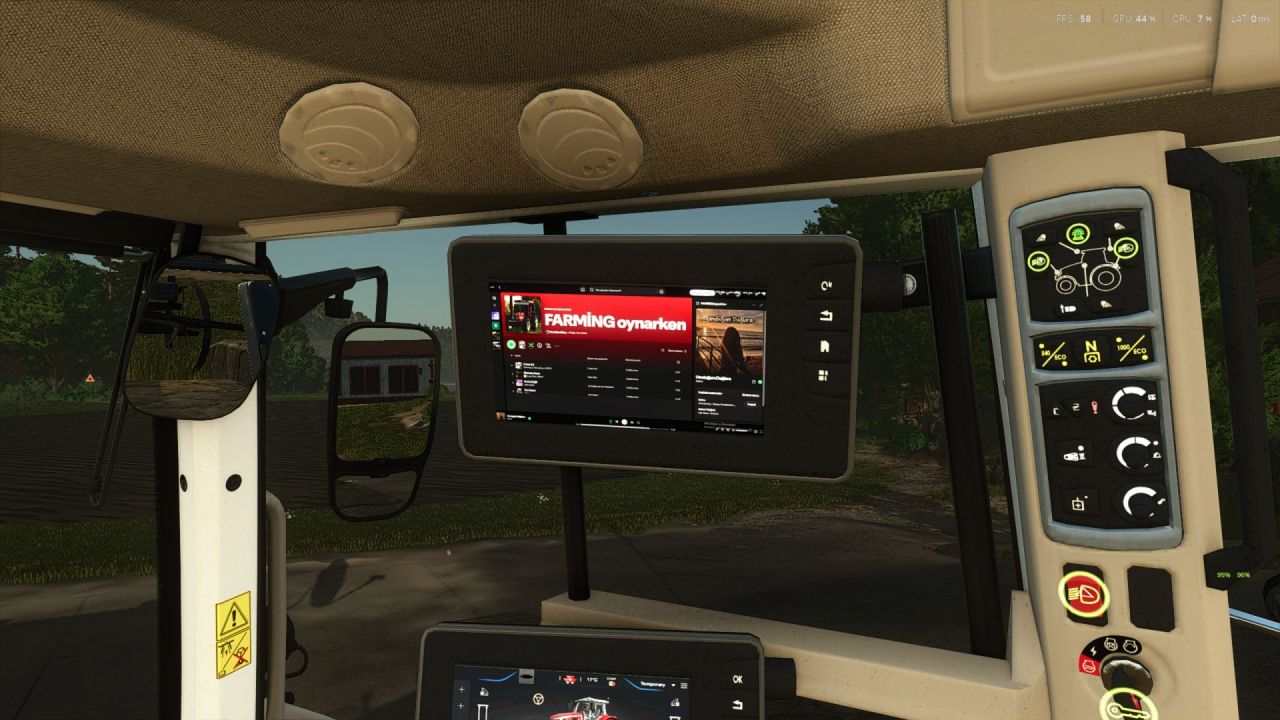 Трактор Massey Ferguson 7S Series для Farming Simulator 25