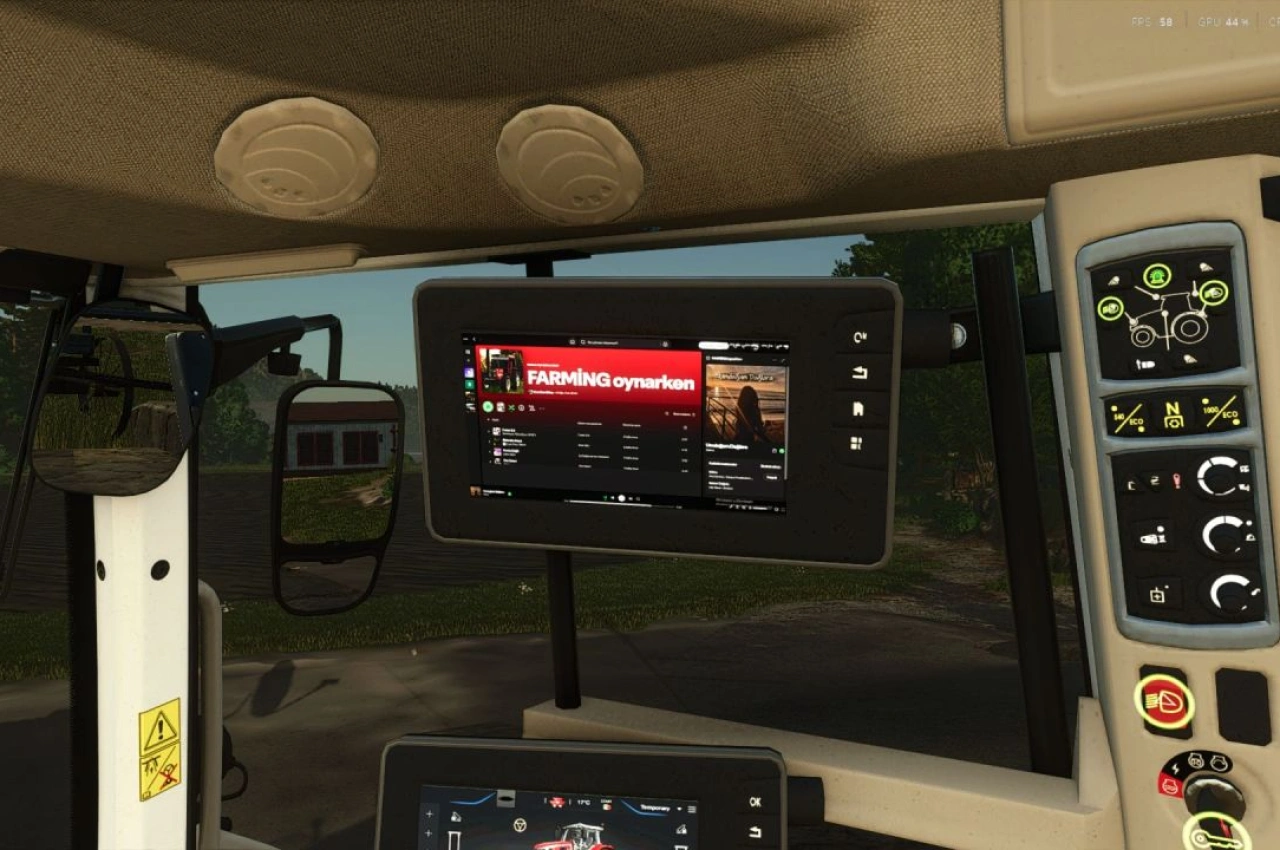 Трактор Massey Ferguson 7S Series для Farming Simulator 25