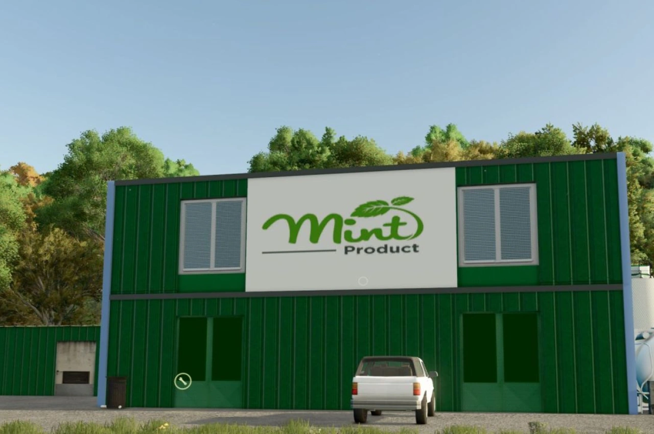 Фабрика виробництва м'ятного соку для Farming Simulator 25