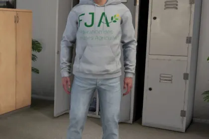 FJA Hoodie (WCA) für Farming Simulator 25
