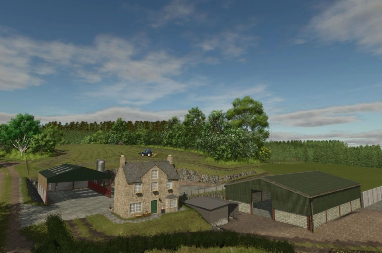 Карта Clocaenog для Farming Simulator 25