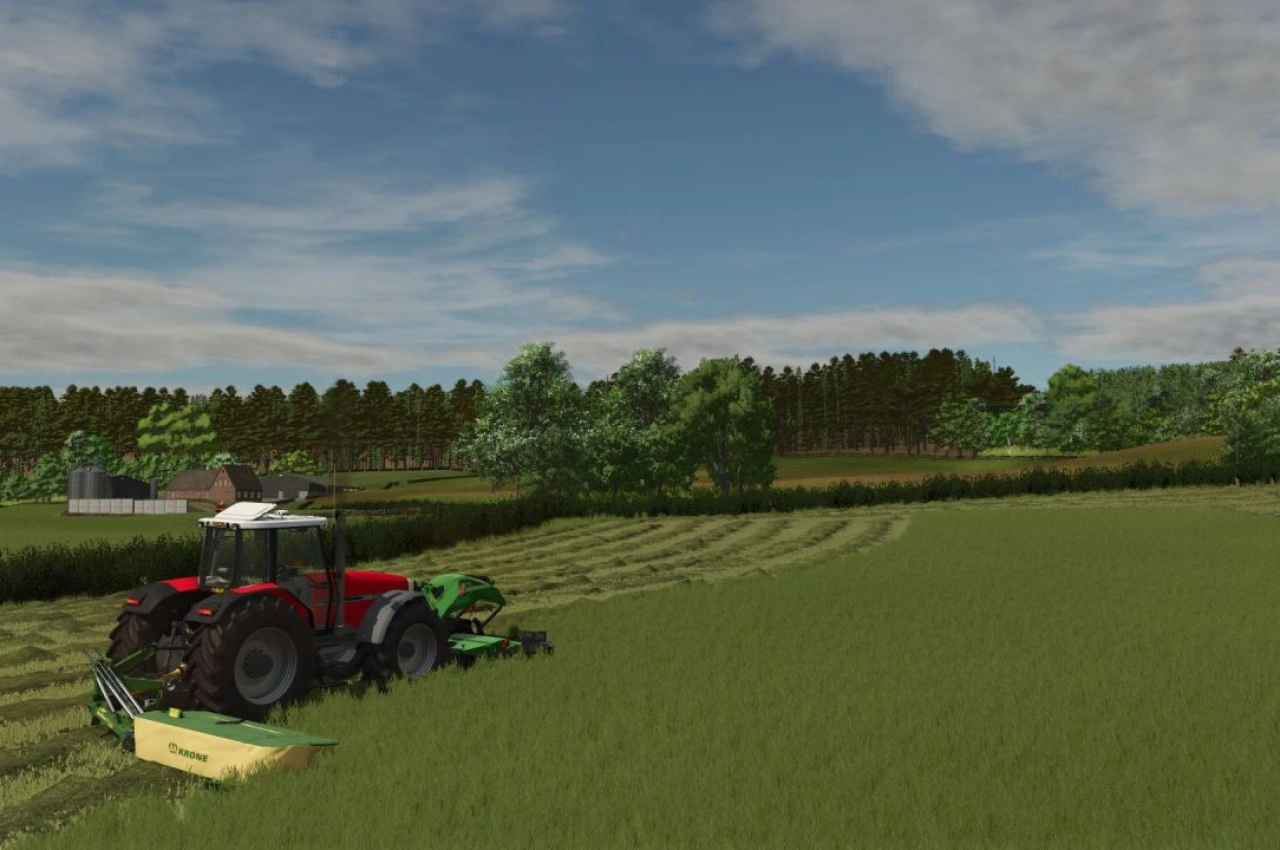 Карта Clocaenog для Farming Simulator 25