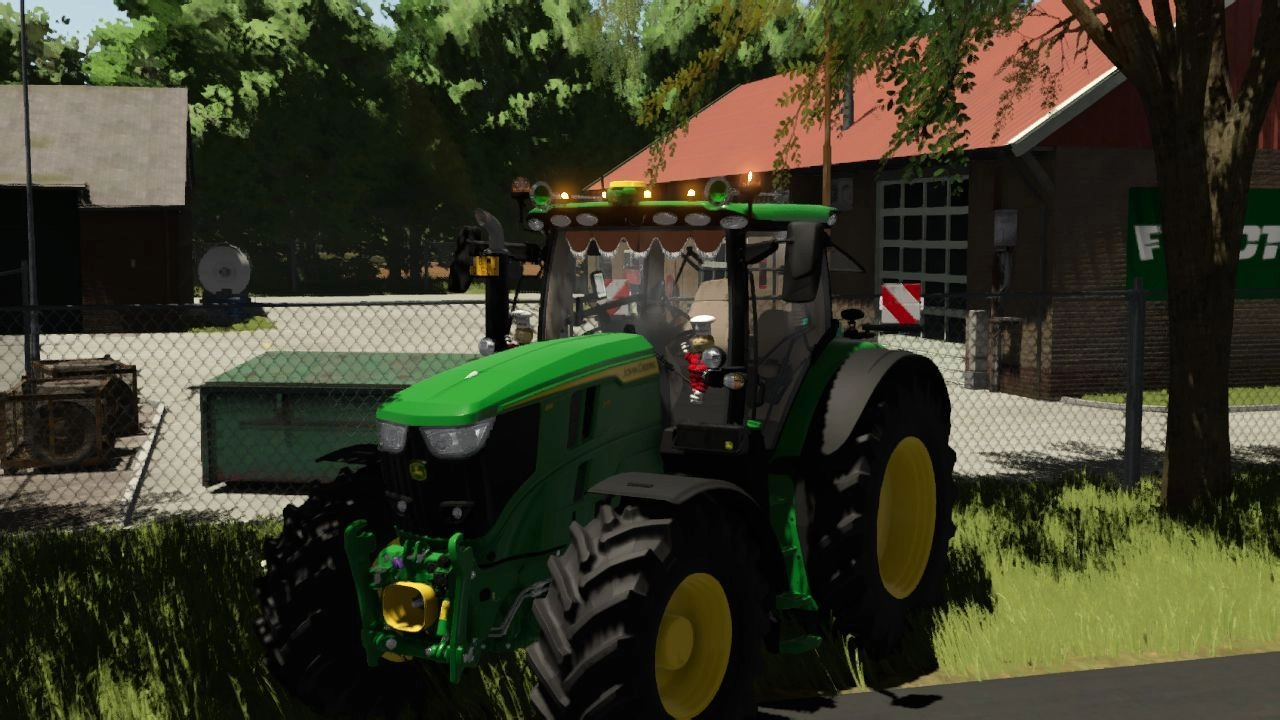 Трактор John Deere 6R 175 - 215 для Farming Simulator 25