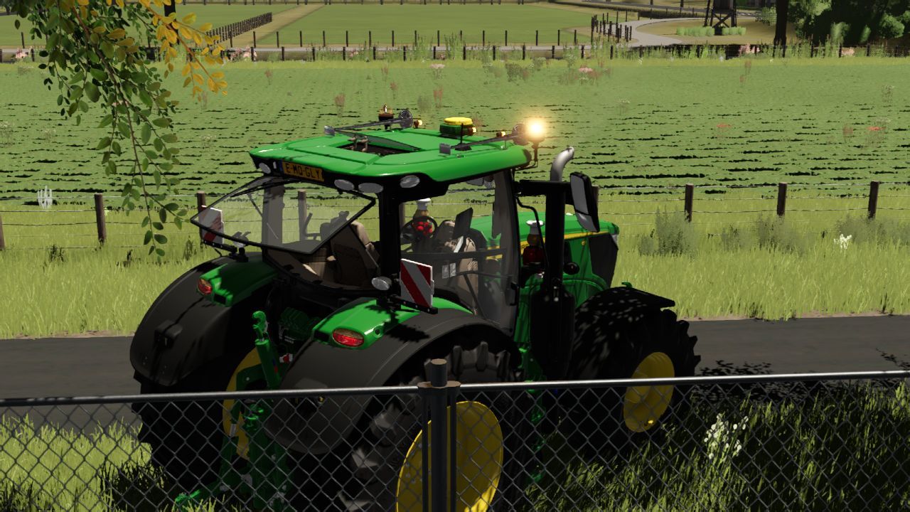Трактор John Deere 6R 175 - 215 для Farming Simulator 25