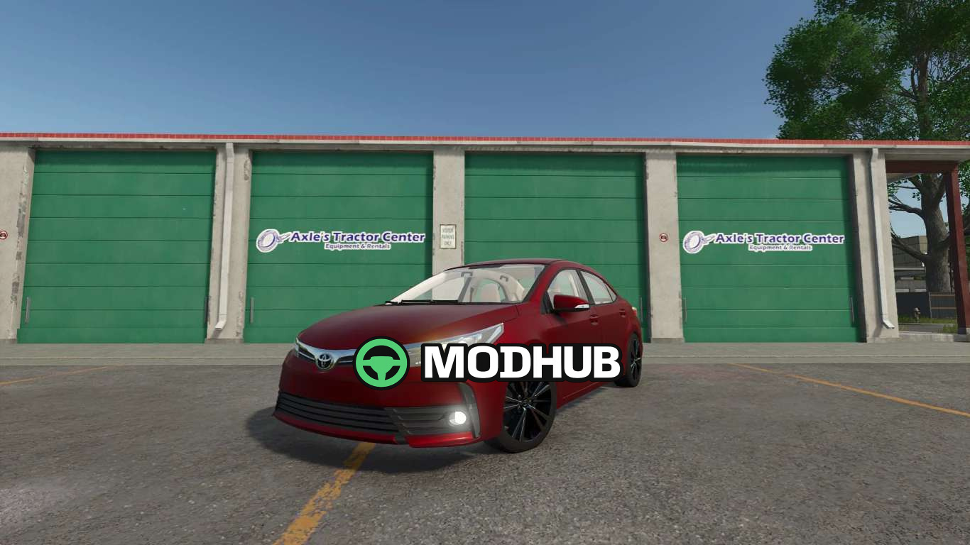 Mod na Samochody Toyota Corolla 2018 v1000 dla Farming Simulator 25