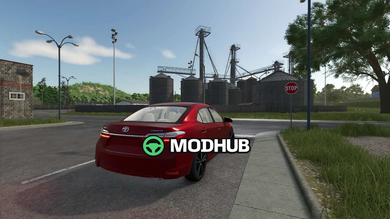 Mod na Samochody Toyota Corolla 2018 v1000 dla Farming Simulator 25