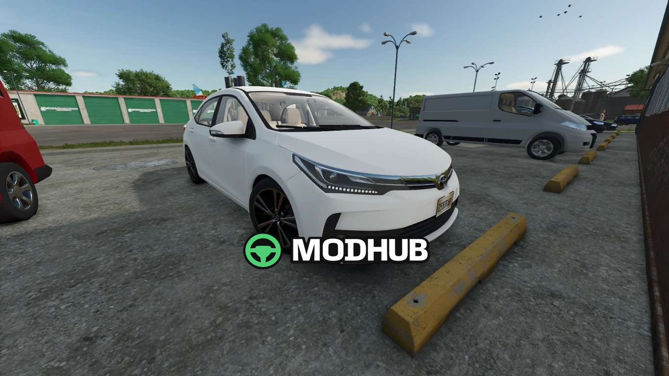 Mod na Samochody Toyota Corolla 2018 v1000 dla Farming Simulator 25