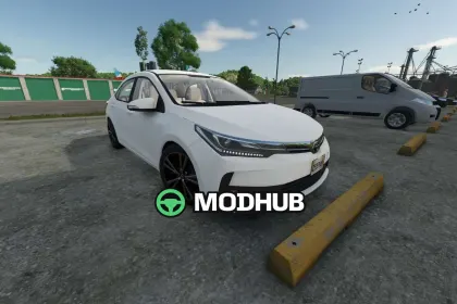 Мод на Автомобілі Toyota Corolla 2018 v1.0.0.0 для Фермер Симулятор 25