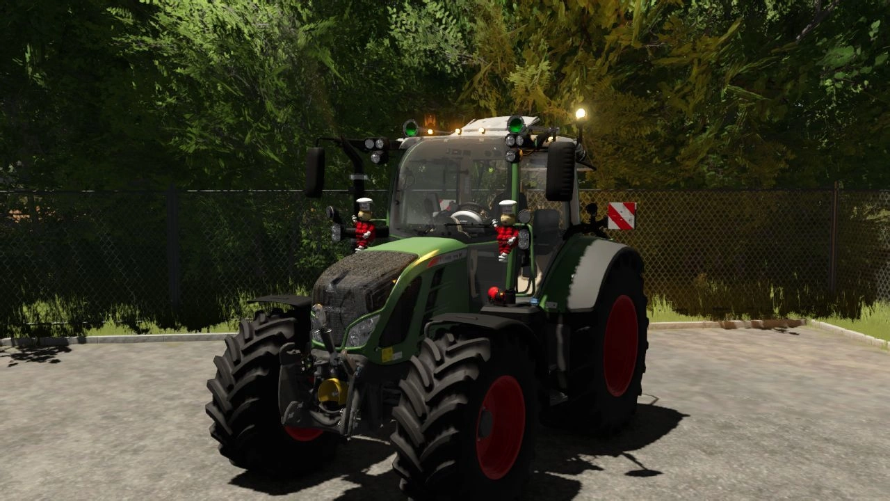 Трактор Fendt 500 Series Edit для Farming Simulator 25