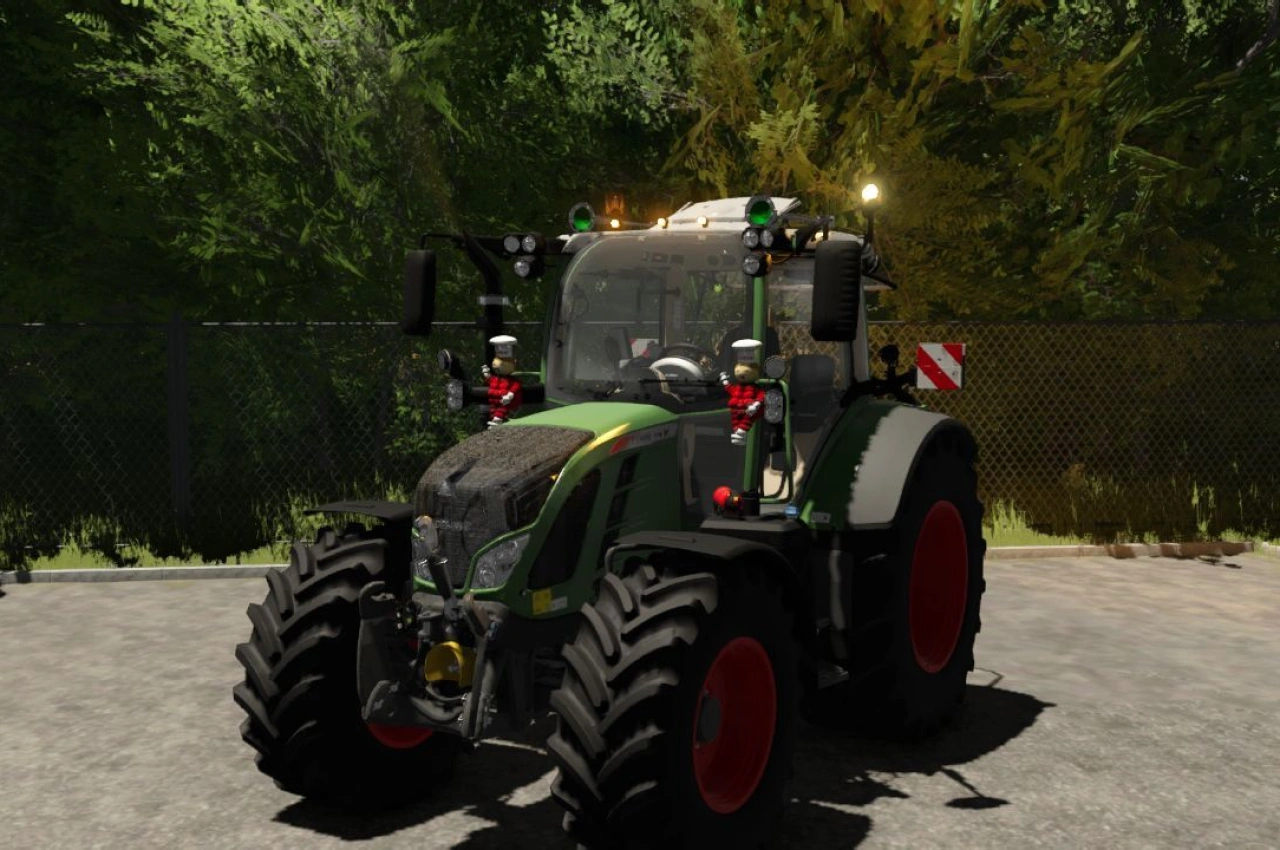 Трактор Fendt 500 Series Edit для Farming Simulator 25