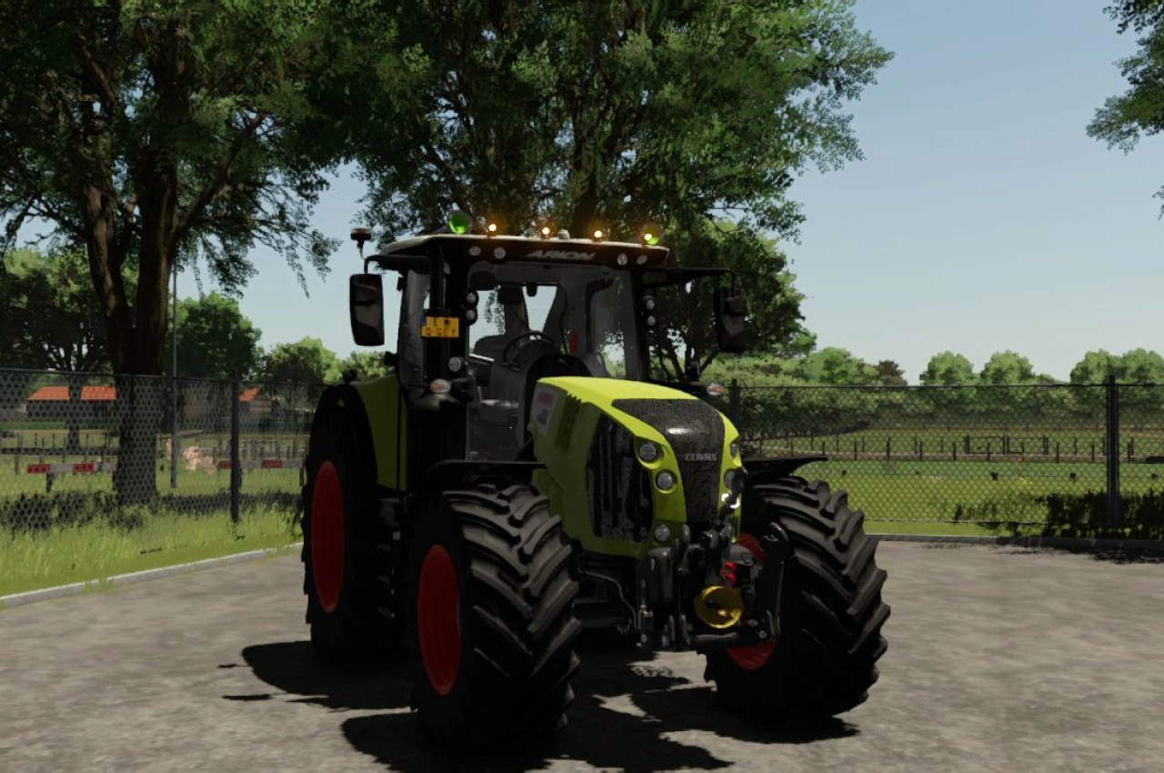 Трактор Claas 600 Edit для Farming Simulator 25