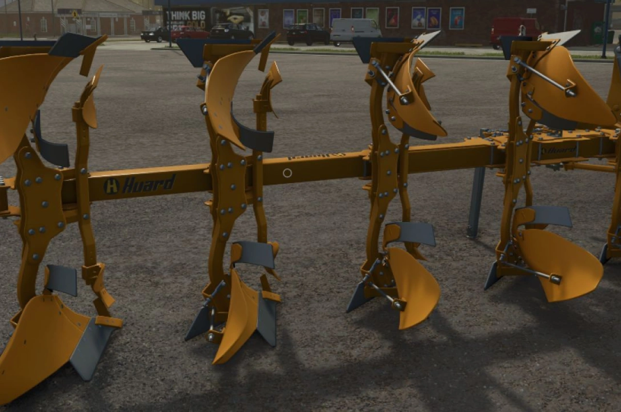 Плуг HUARD для Farming Simulator 25