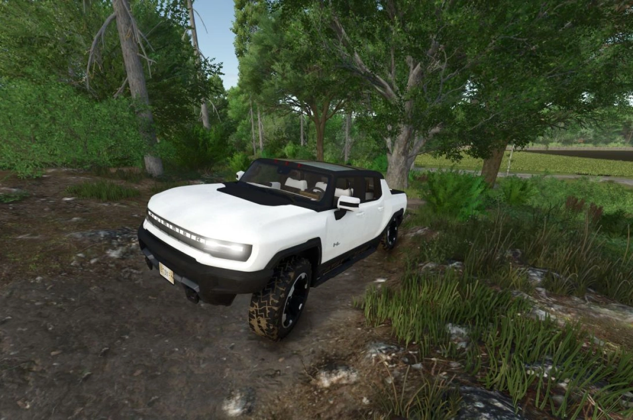 Автомобіль GMC HUMMER EV для Farming Simulator 25
