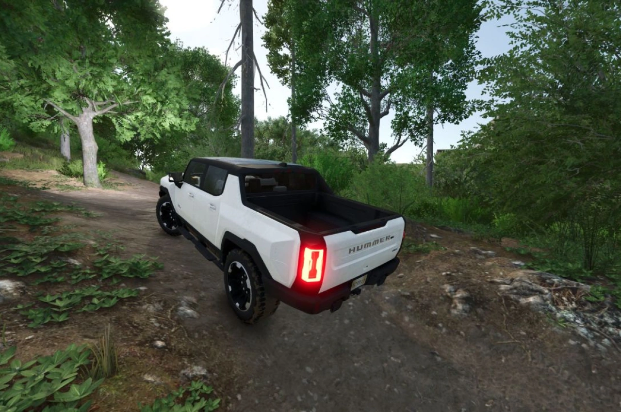 Автомобіль GMC HUMMER EV для Farming Simulator 25