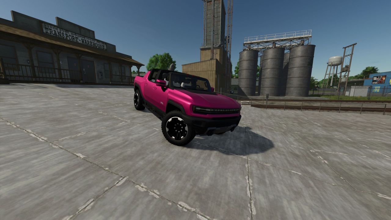 Samochód GMC HUMMER EV do Farming Simulator 25