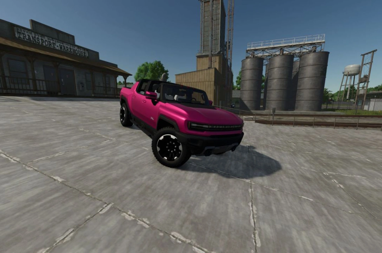 Автомобіль GMC HUMMER EV для Farming Simulator 25