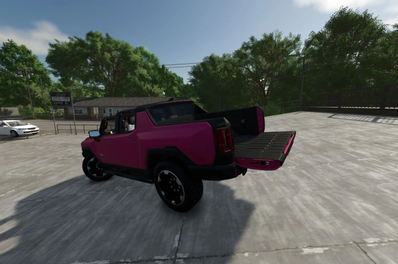 Автомобіль GMC HUMMER EV для Farming Simulator 25