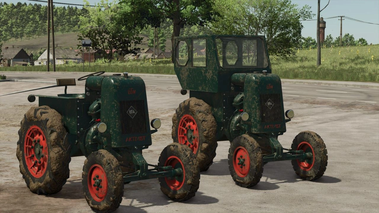 Трактор IFA RS03 Aktivist для Farming Simulator 25
