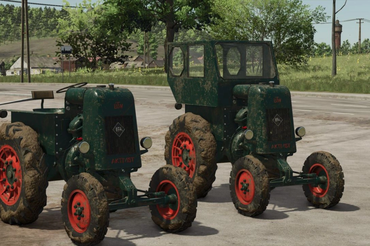 Трактор IFA RS03 Aktivist для Farming Simulator 25