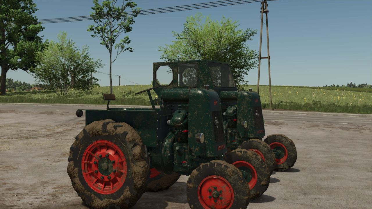 Трактор IFA RS03 Aktivist для Farming Simulator 25