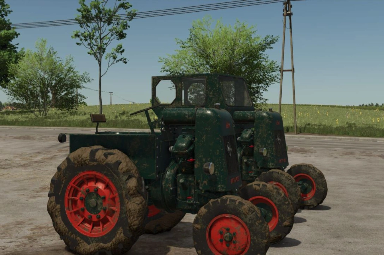 Трактор IFA RS03 Aktivist для Farming Simulator 25